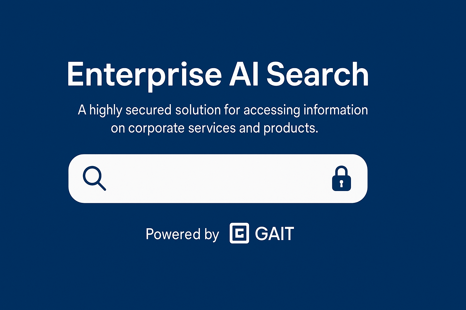 GAIT Search Interface screenshot