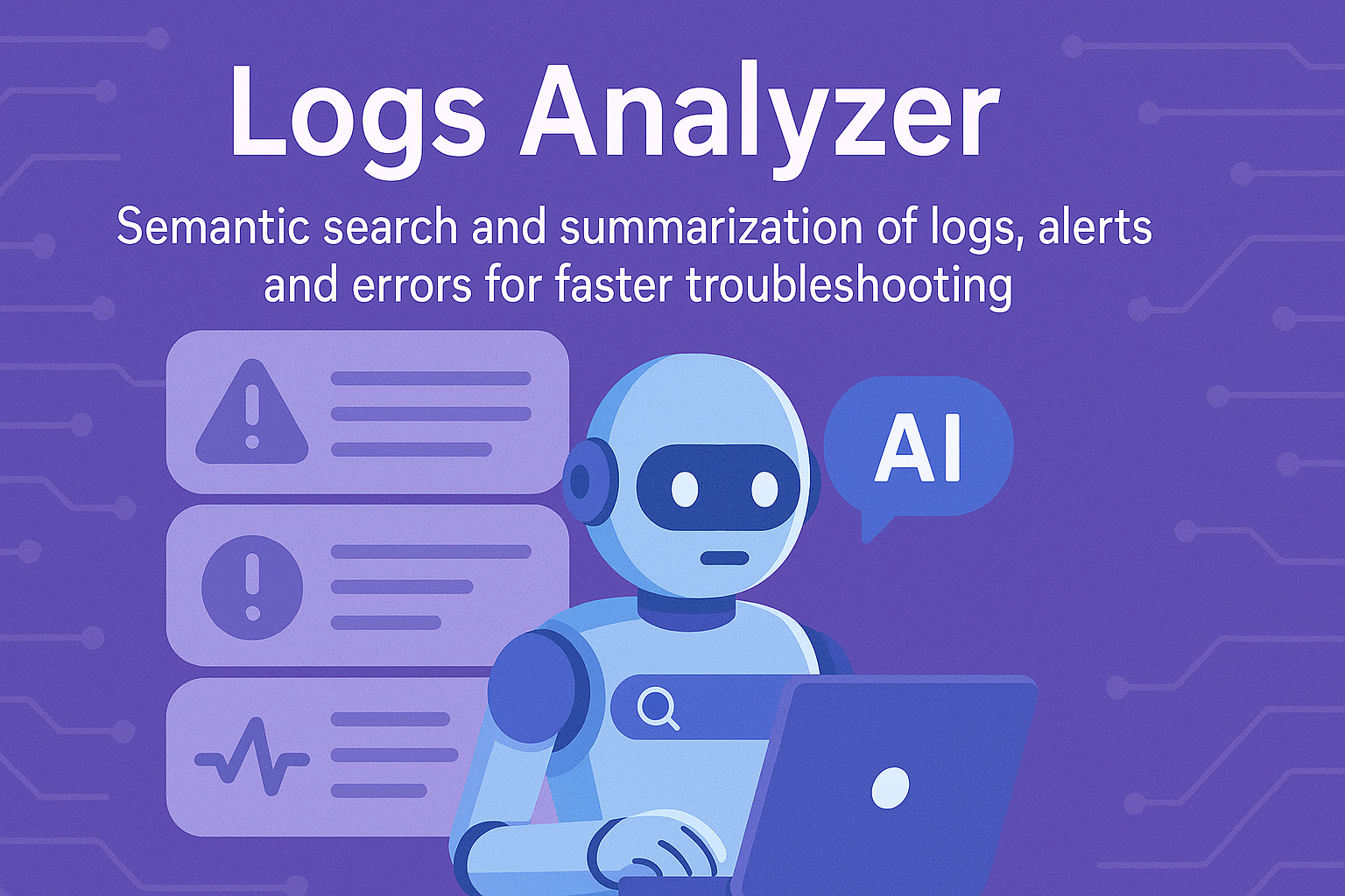 Logs Analyzer application interface