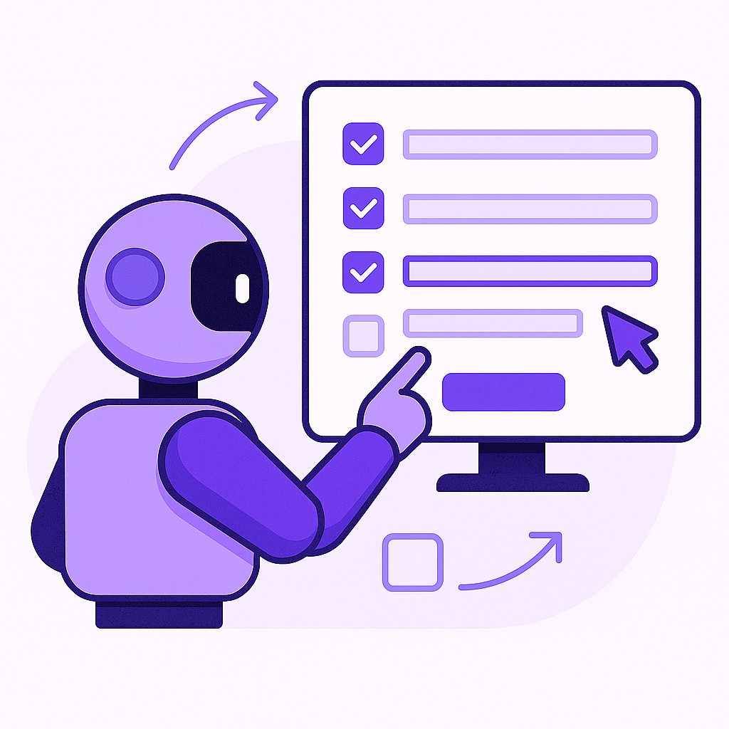 Form Completion Assistant application interface