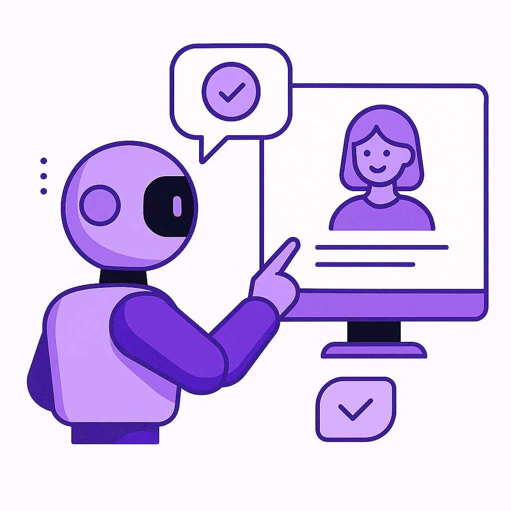 HR Copilot application interface