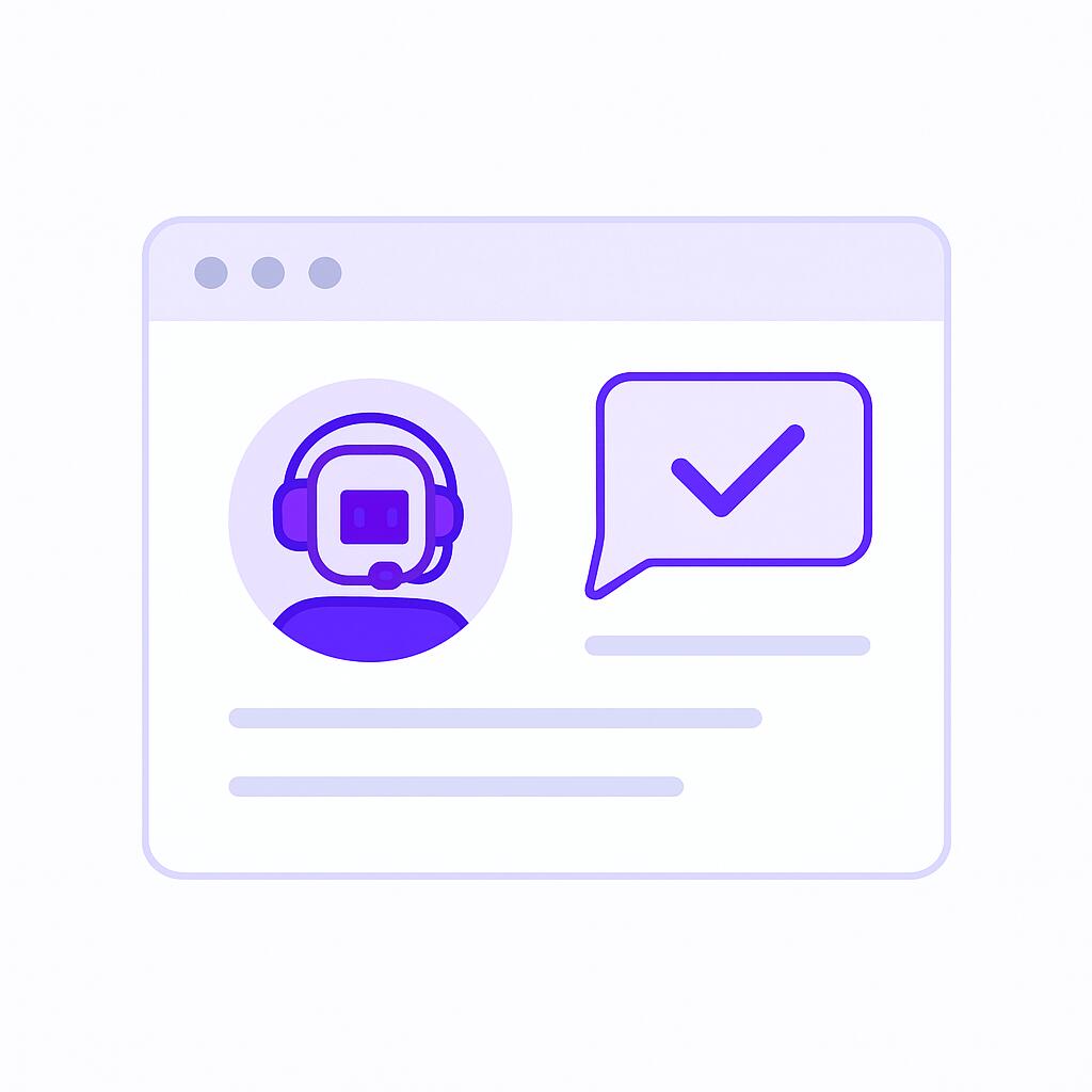 Support Response Generator application interface